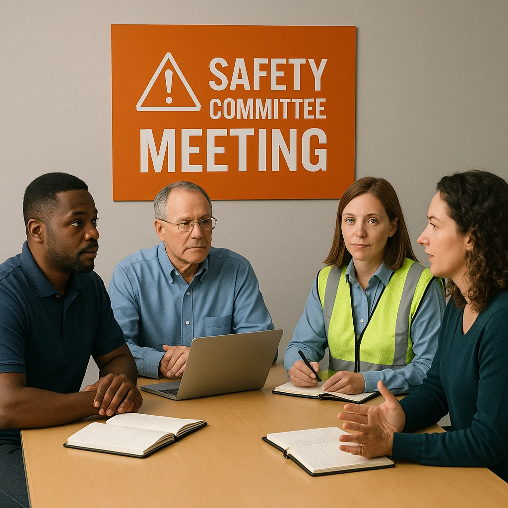 Southall health and safety consultant meeting with business owner
