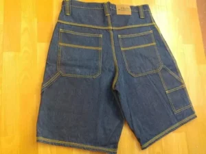 Jorts history from 1990s hip hop baggy denim fashion