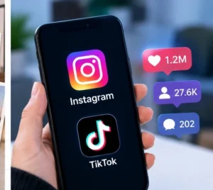 AmirahLeiaUK social media presence on Instagram and TikTok