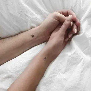 Tiny Couple Tattoo Ideas That Speak Volumes Tiny Couple Tattoo Ideas